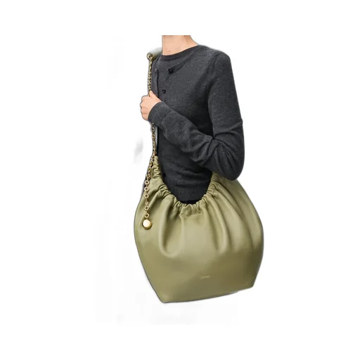 Medium Squeeze Bag In Nappa Lambskin