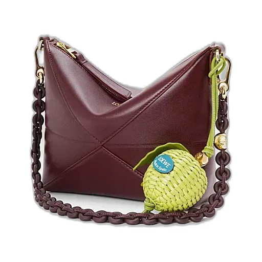 Apple Charm In Calfskin