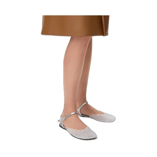 Toy Ankle Strap Ballerinas