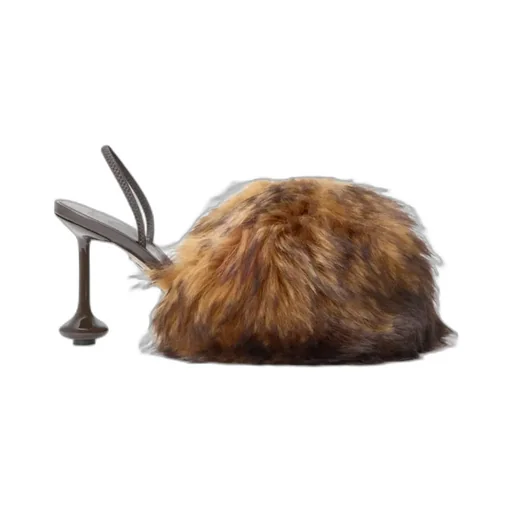 Toy Slingback Pump In Shearling
