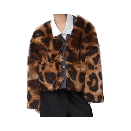 Shearling Cardigan