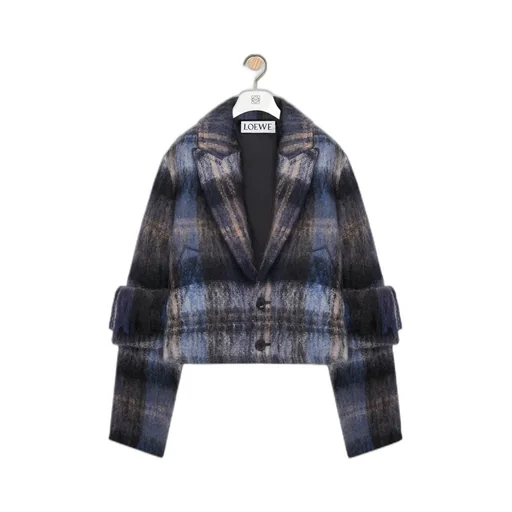Mohair And Wool-Blend Jacket