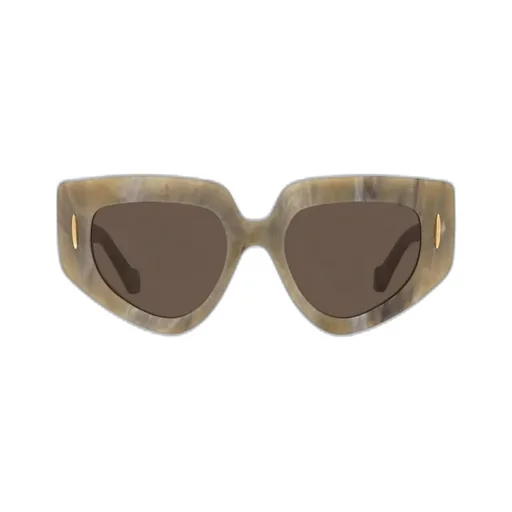 Anagram Geometric Frame Sunglasses