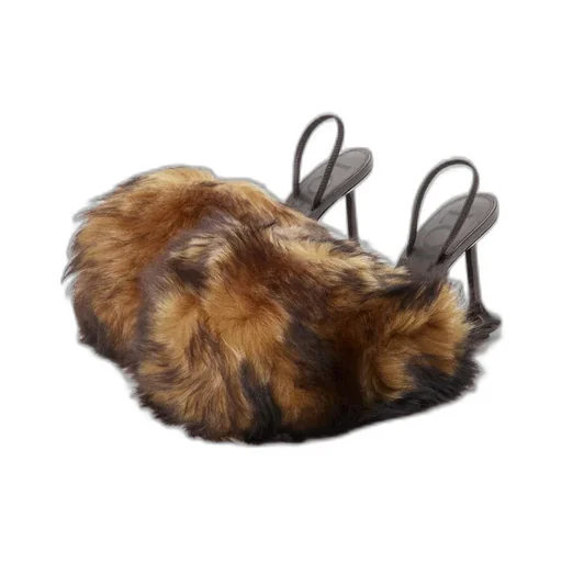 Toy Slingback Pump In Shearling