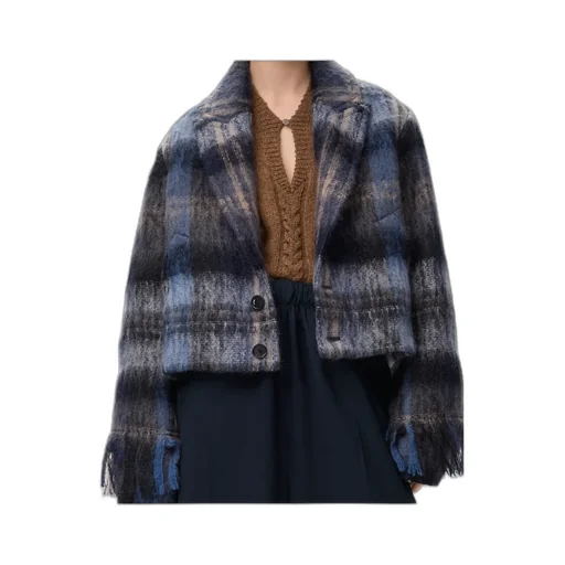 Mohair And Wool-Blend Jacket