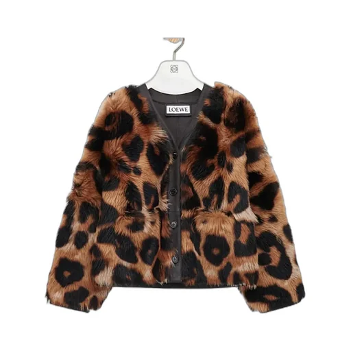 Shearling Cardigan
