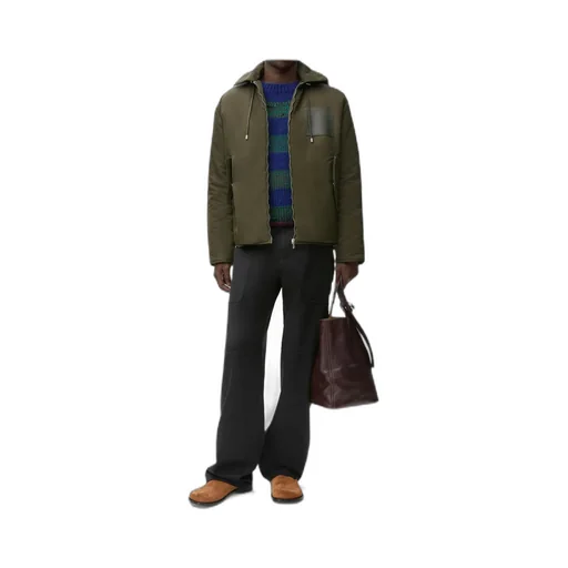 Hooded Jacket In Nylon