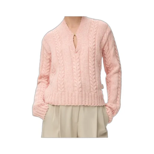 V-Neck Knitted Jumper
