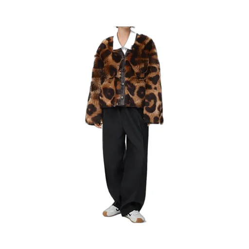 Shearling Cardigan
