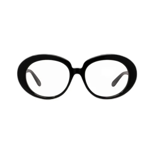 Curvy Round Frame Glasses