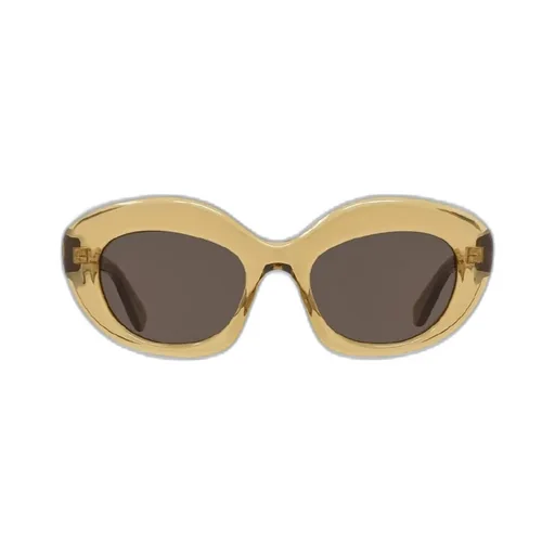 Curvy Cat-Eye Frame Sunglasses