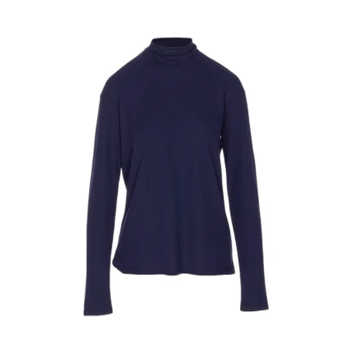 Scarf Detailed Long Sleeved Top