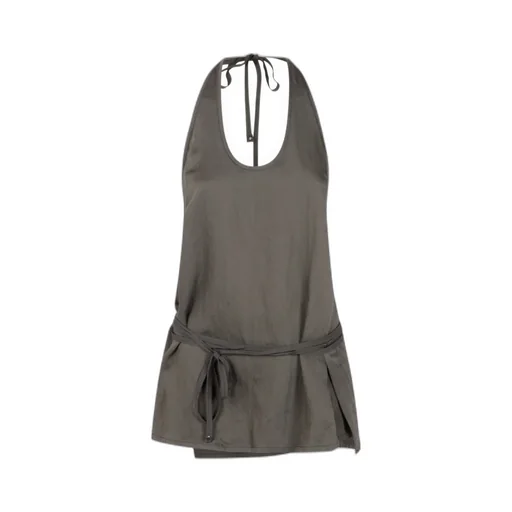 Drawstring Sleeveless Top