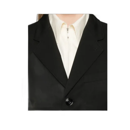 Tailored Single-Breasted Blazer