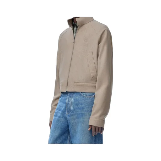 Wool And Cashmere Zip-Up Jacket