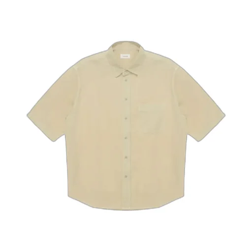 Short-Sleeve Denim Shirt