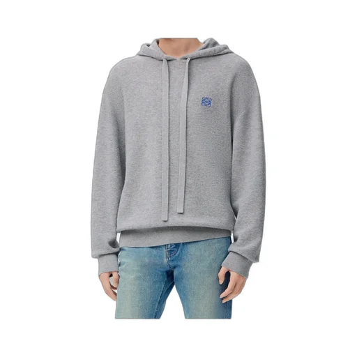 Wool Blend Hoodie Sweater