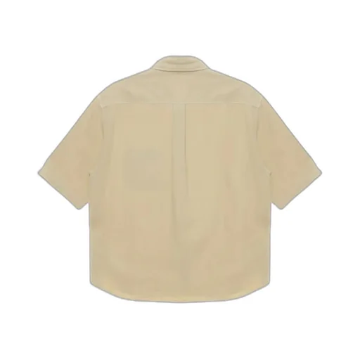 Short-Sleeve Denim Shirt