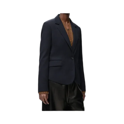 Single-Breasted Tailored Jacket