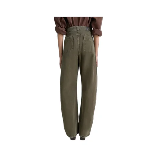 High Waisted Curved Pants