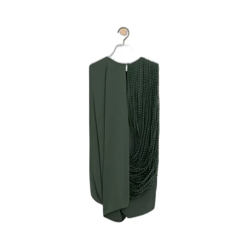 Draped Beaded Blouse