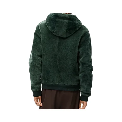 Shearling Hooded Sweatshirt