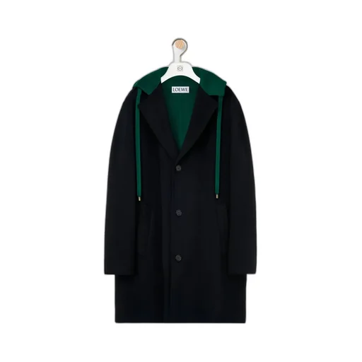 Hooded Cuff Coat
