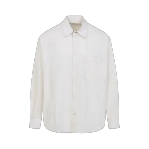 Long-Sleeved Button-Up Shirt
