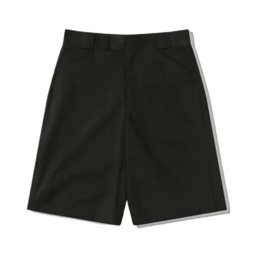 Knee-Length Cotton Shorts