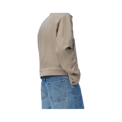 Wool And Cashmere Zip-Up Jacket