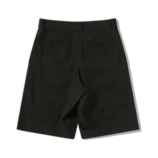 Knee-Length Cotton Shorts