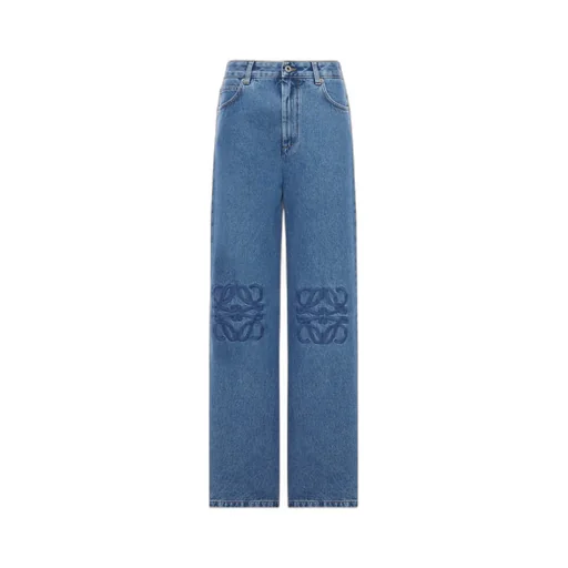 Anagram Baggy Jeans In Denim