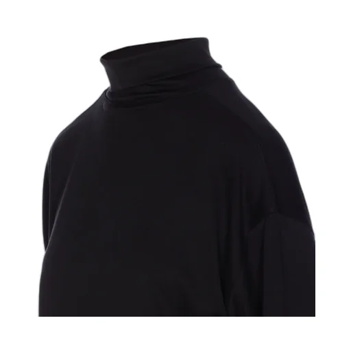 Mock-Neck Long-Sleeved T-Shirt