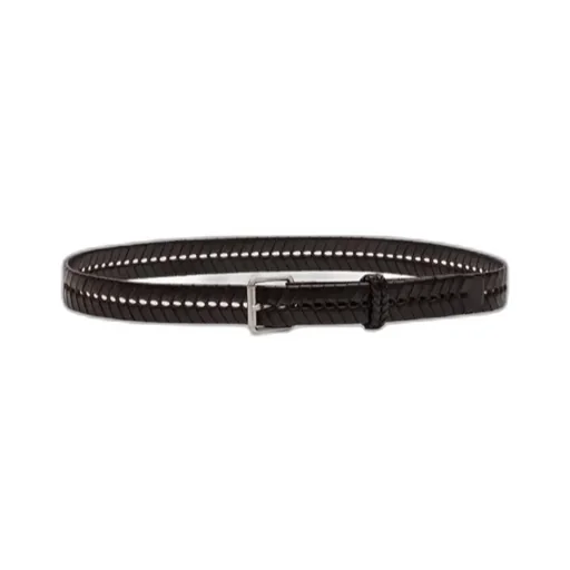 Buckle Fastened Braided Belt
