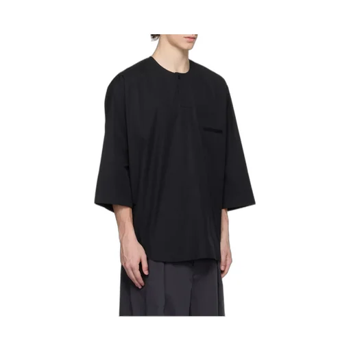 Henley Button Shirt