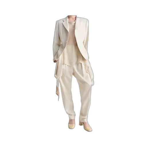Single-Breasted Tailored Blazer