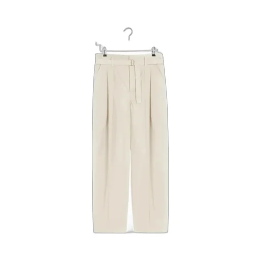 Belted Pleated Pants