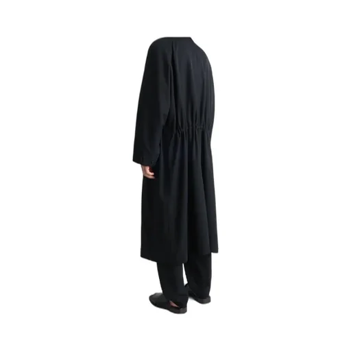 Single-Breasted Half Overcoat