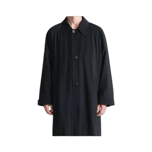 Single-Breasted Half Overcoat