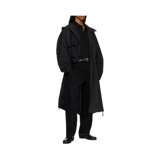 Light Hooded Trench Coat