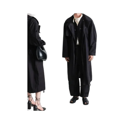 Light Hooded Trench Coat
