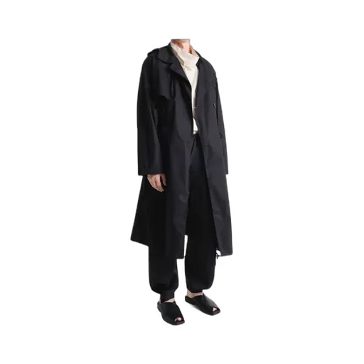 Light Hooded Trench Coat