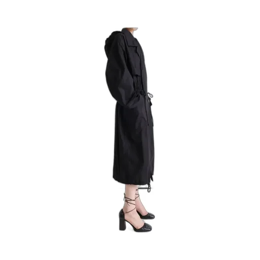 Light Hooded Trench Coat