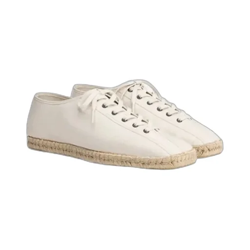 Linoleum Basic Lace-Up Espadrilles