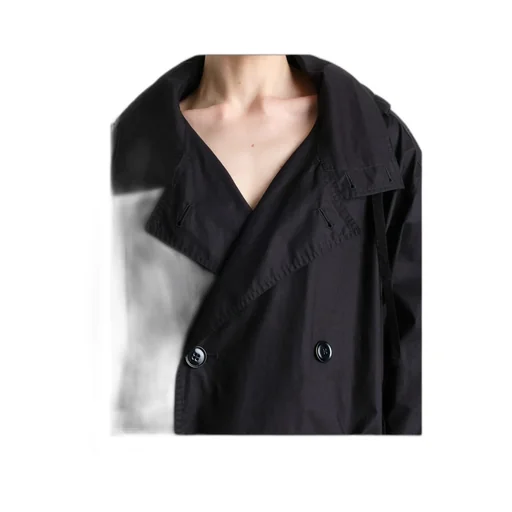Light Hooded Trench Coat