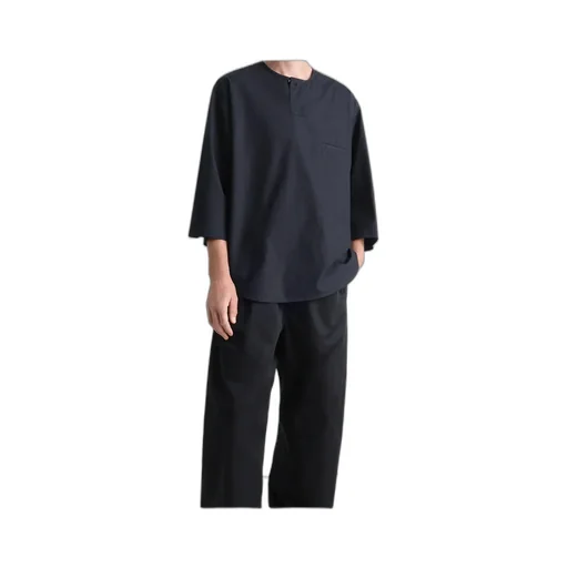 Henley Button Shirt