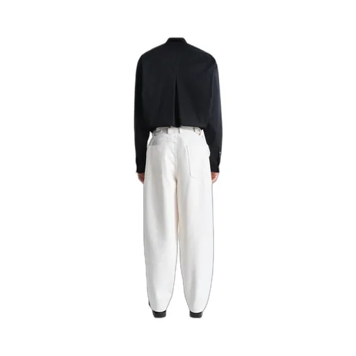 Pleated Workwear Pants