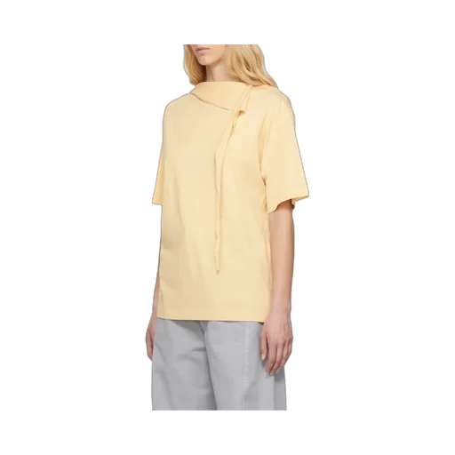 Knot-Detailed Short-Sleeved Top