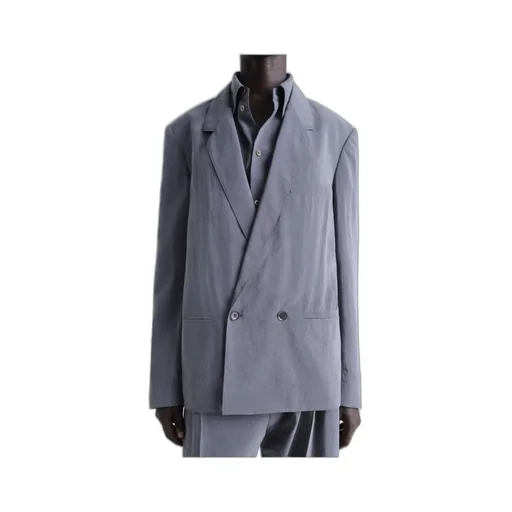Double-Breasted Tailored Blazer