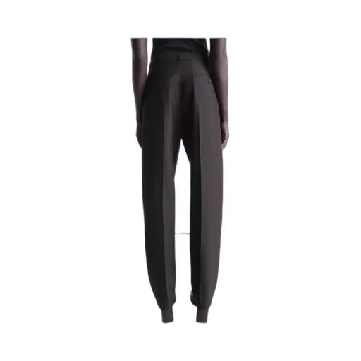 Tapered Leg Tailored Trousers